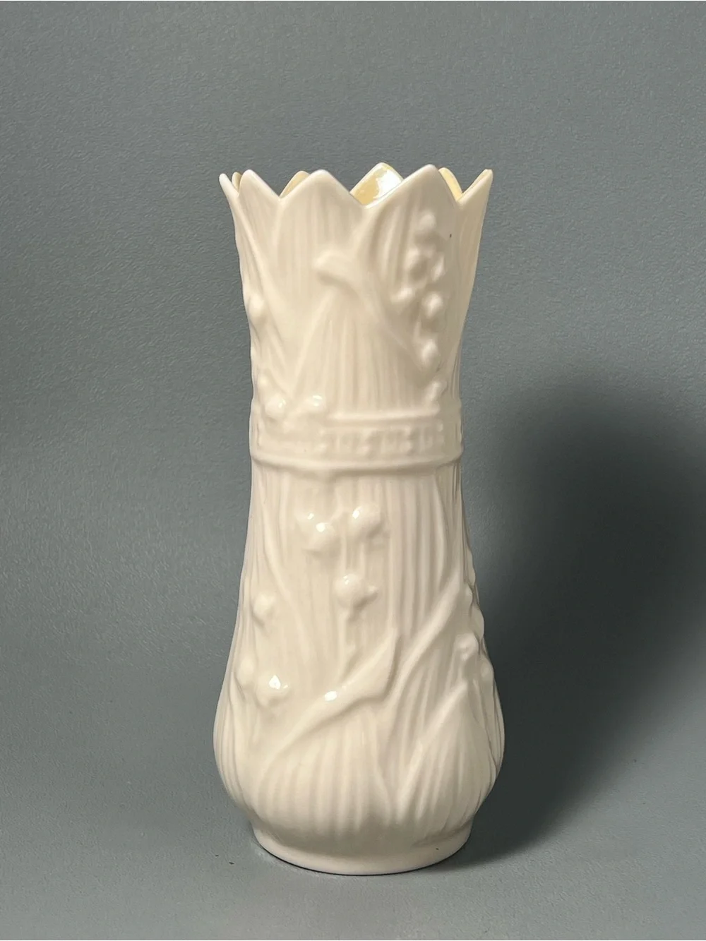 Belleek Pottery Lily of the Valley Vase